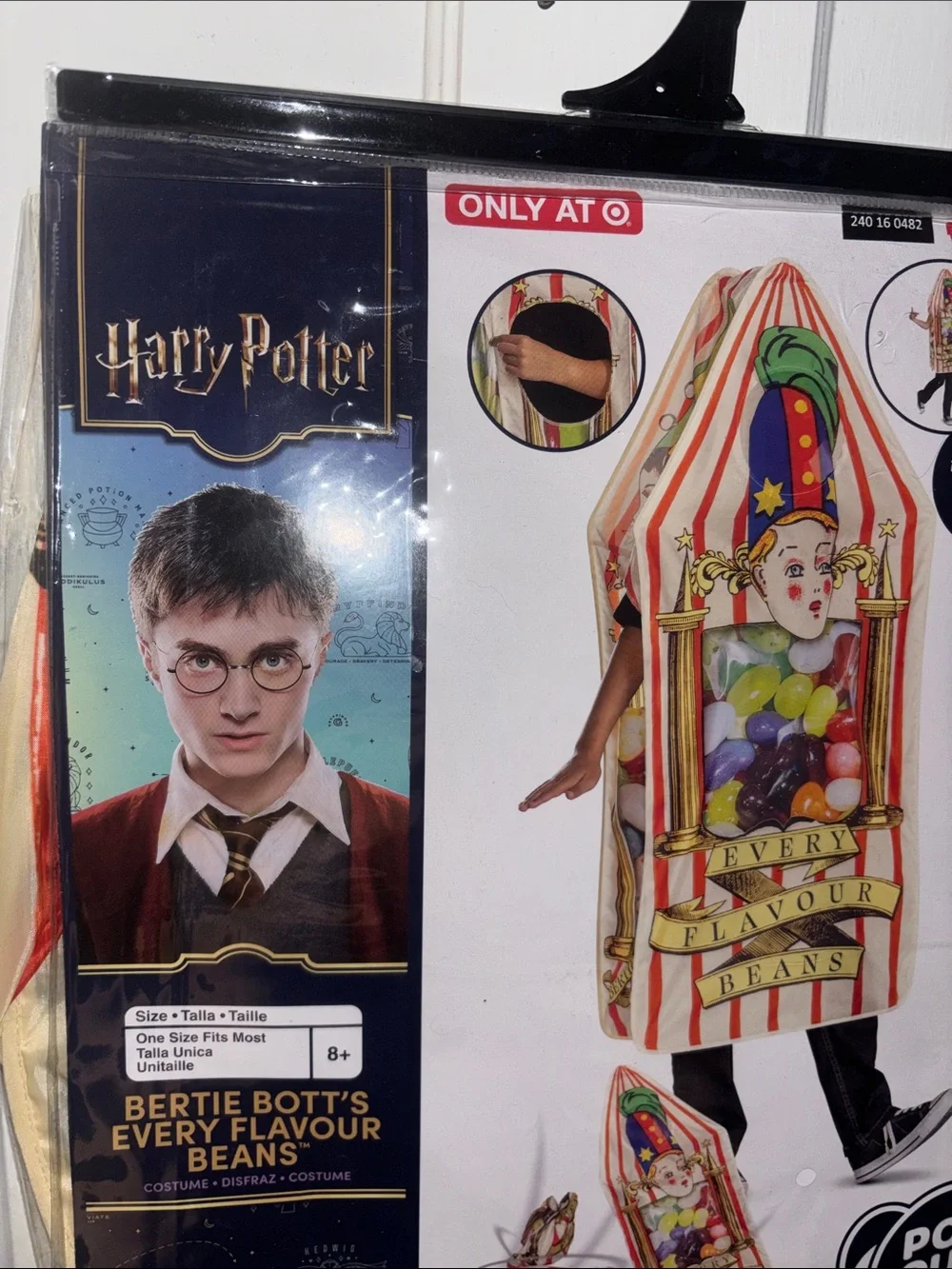 Harry Potter Bertie Bott's Every Flavour Beans Kids Costume - Multicolor